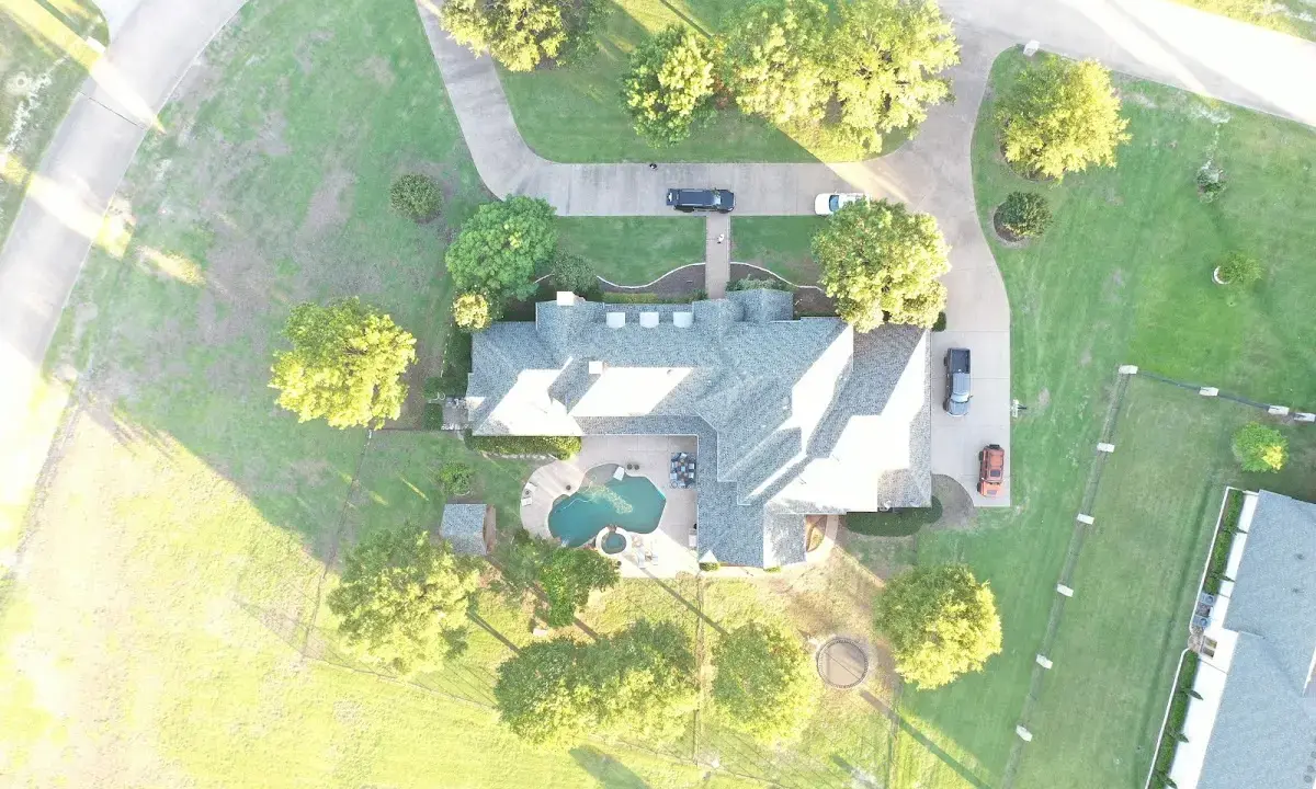 New shingle roof installation on a home in Keokuk